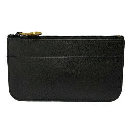 Gucci Black Leather Case Key Ring